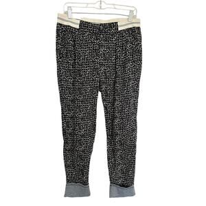 Anthropologie TINY Lounge Jogger Size Small Cheetah Allover Print 100% Cotton